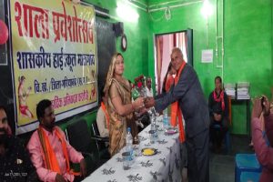 नवप्रवेशी बच्चों का स्वागत