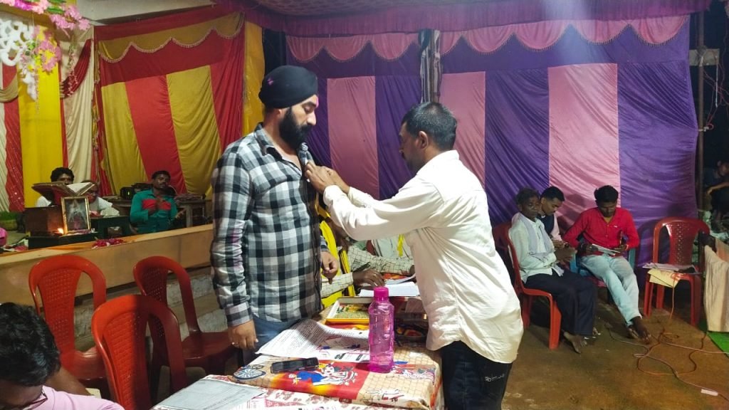 खुज्जी विधानसभा के पथर्री (सांकरदाहरा) में रिकॉर्डिंग डांस प्रतियोगिता का आयोजन