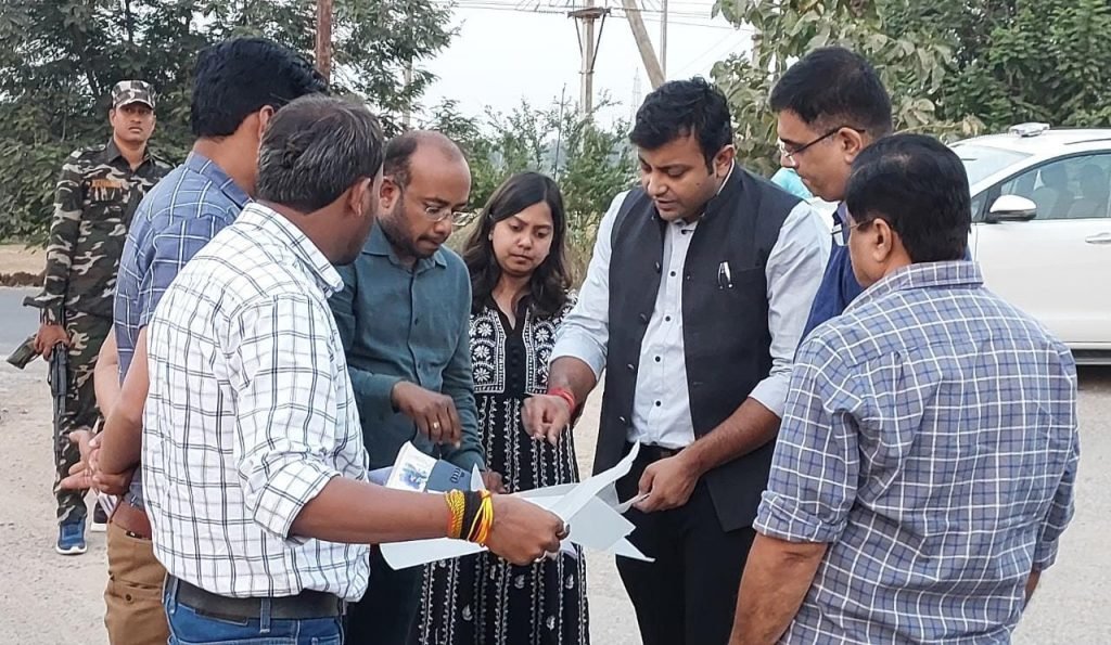 दुर्घटनाओं में कमी लाने, सुव्यवस्थित यातायात व्यवस्था हेतु नए कुकुरदी-रिसदा बायपास की तालाश