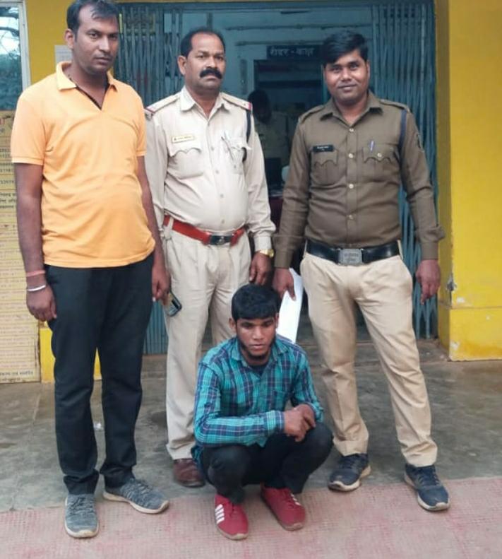 पावर प्लांट से लोहा पट्टा चोरी का आरोपी जेल दाखिल