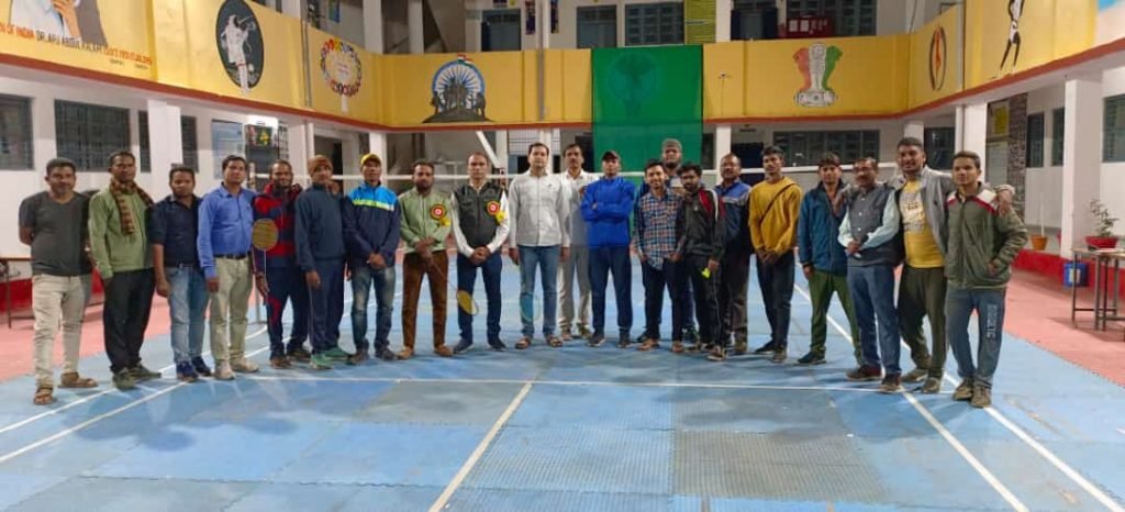 तीन दिवसीय राज्य स्तरीय पुरुष बैडमिंटन प्रतियोगिता का भव्य शुभारंभ