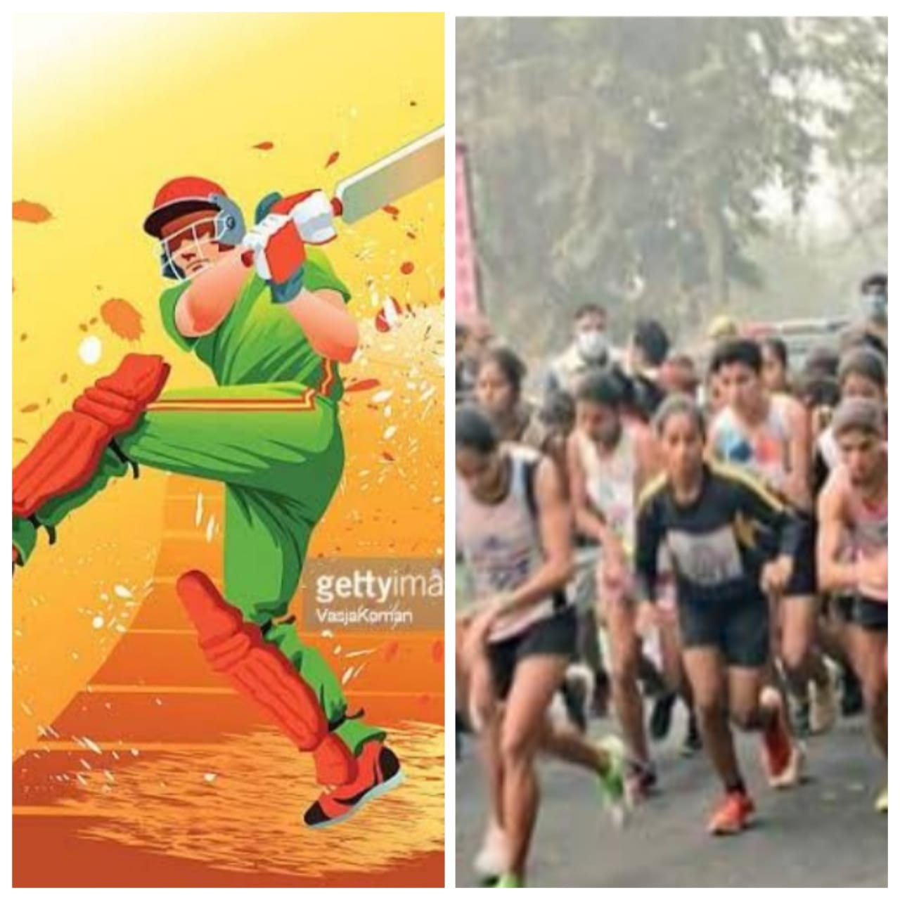 मैराथन दौड़ एवं क्रिकेट प्रतियोगिता का भव्य आगाज होगा कल हरदी में