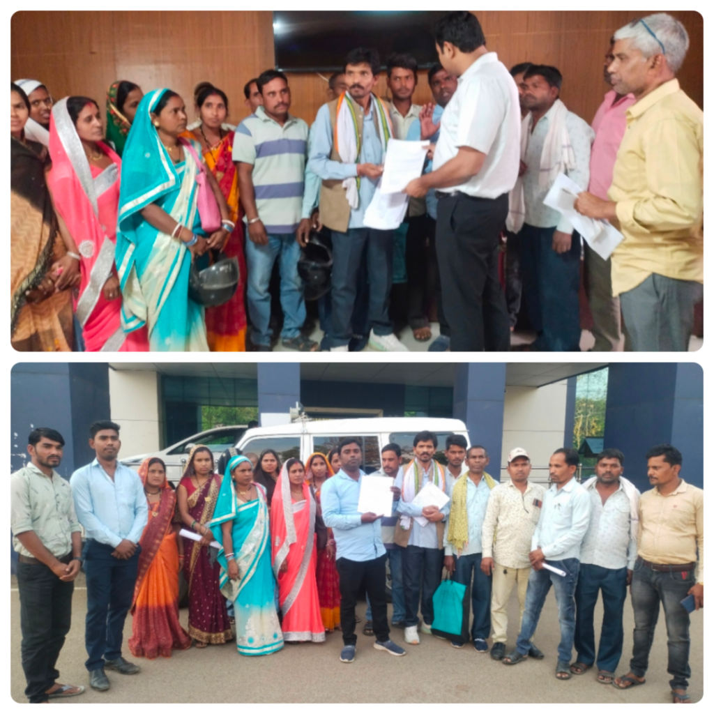 सचिव एवं स्थानापन्न सरपंच को हटाने की मांग हुई