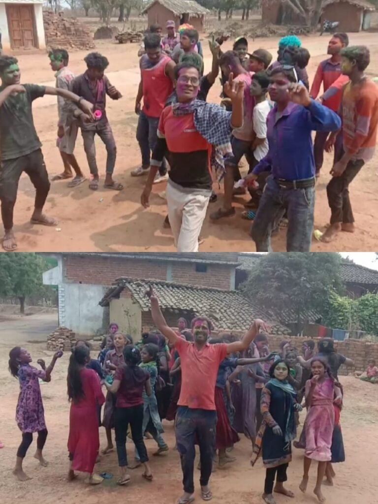 गिधनी में होली का पर्व हर्षोल्लास एवं धूमधाम से मनाया गया।