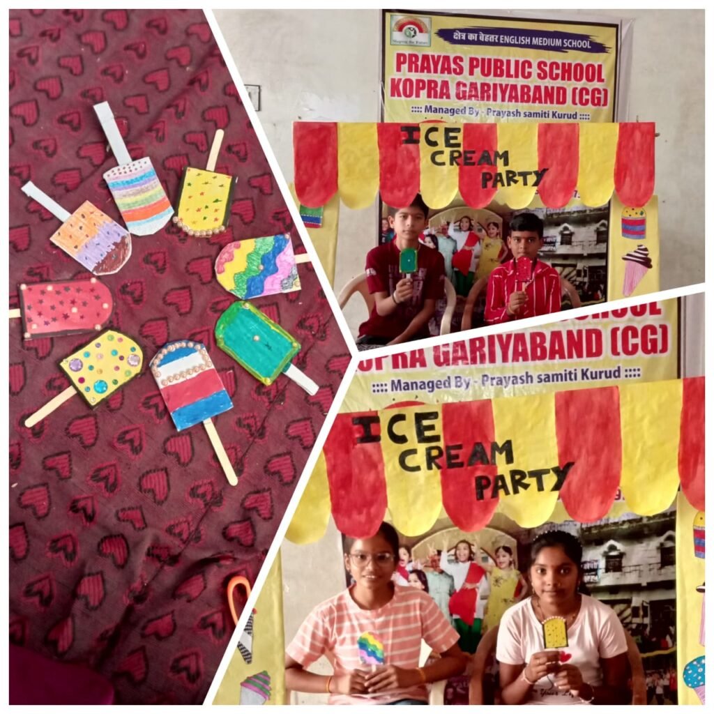 समर कैंप का आयोजन बच्चों को सिखाई जा रही भिन्न भिन्न प्रकार की गतिविधियां