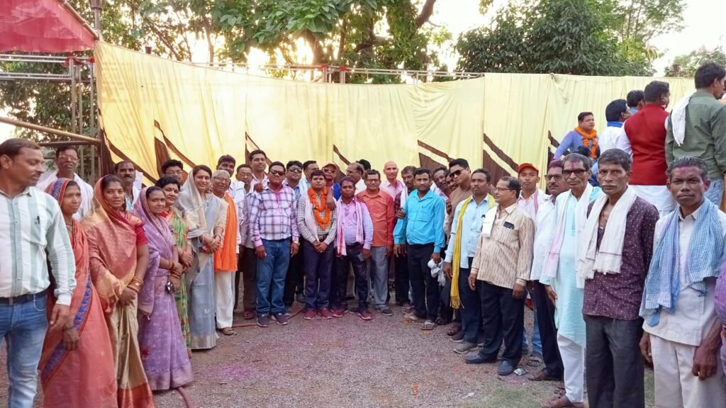 भाजयुमो प्रशिक्षण प्रमुख बनने पर सोमनाथ पटेल का जोशीला स्वागत ।