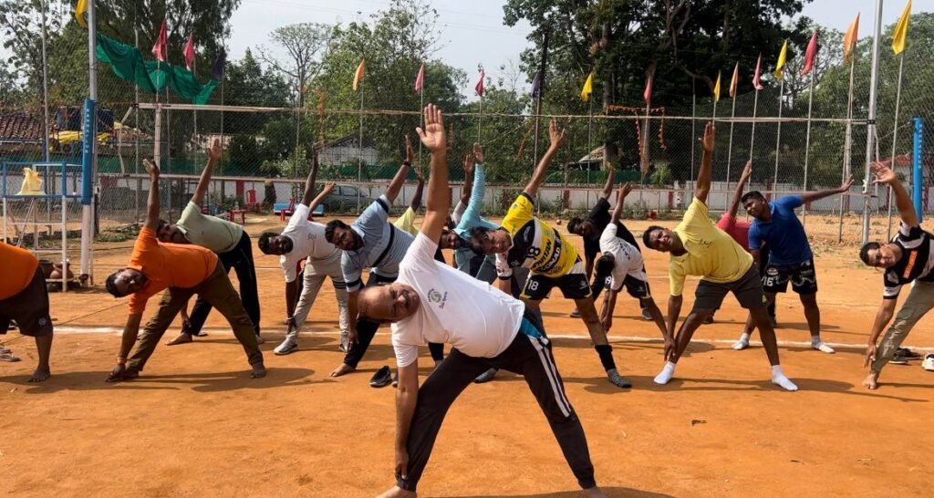 कान्हा क्लब खिलाड़ी ने जिलेवासियों को योग करते कर ‘योग फॉर ह्यूमैनिटी’ का संदेश भी दिया