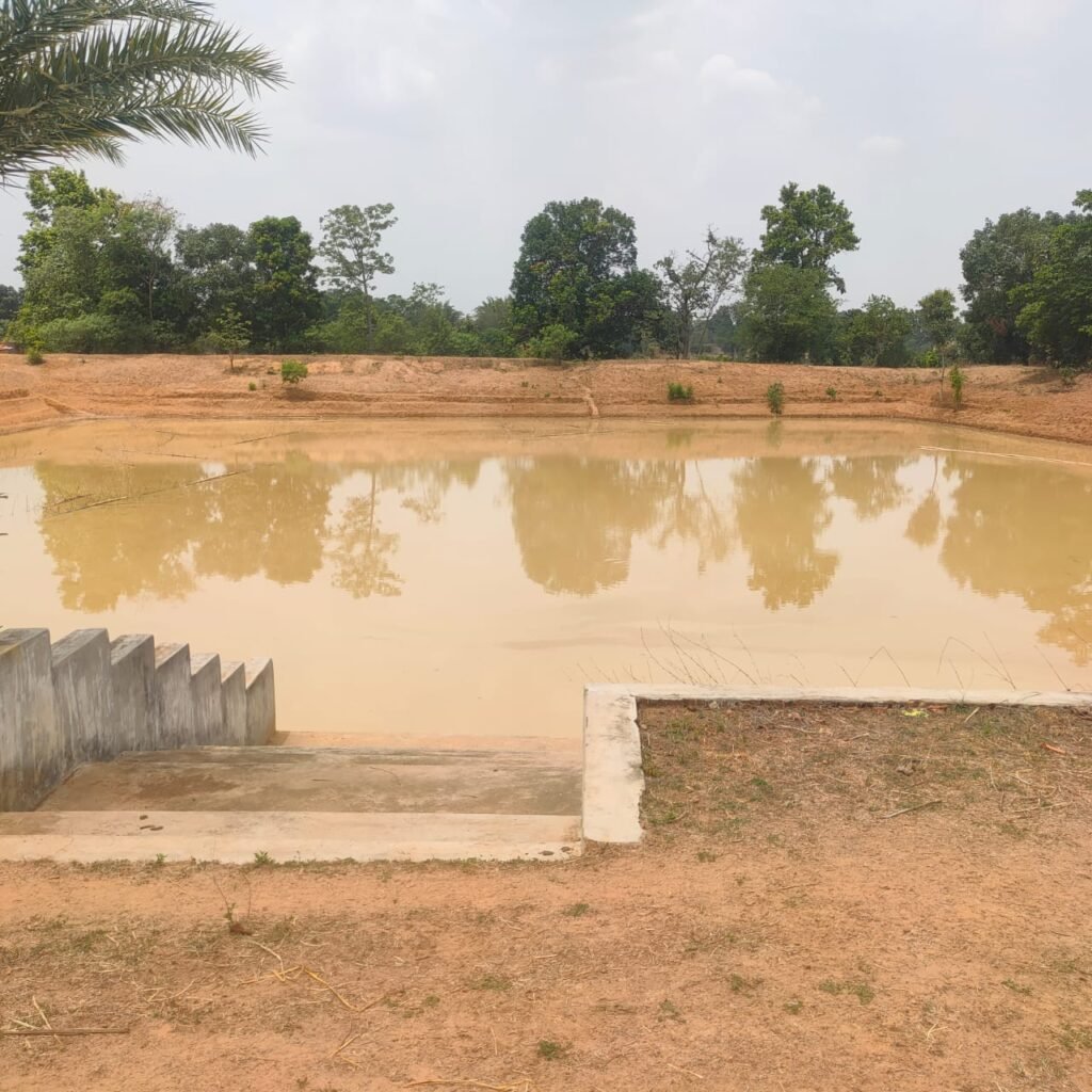 अमृत सरोवर योजना बना कमाई का जरिया एक ही तालाब का तीन बार गहरी करण कर रोजगार सहायक ने लाखों का किया वारा न्यारा