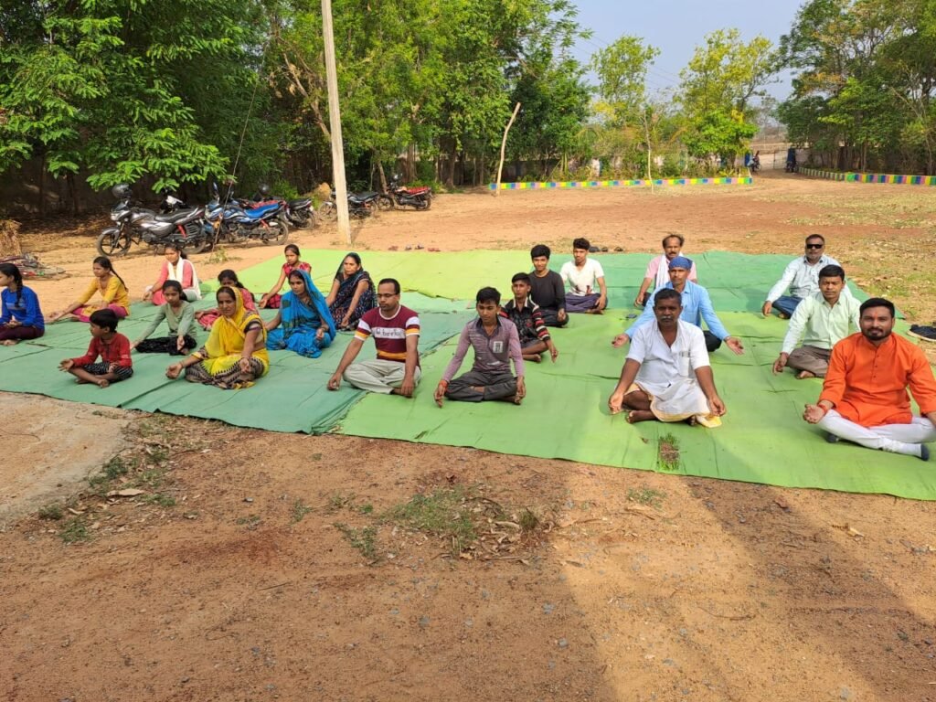 अंतरराष्ट्रीय योग दिवस मनाया गया सिर्री खुर्द में