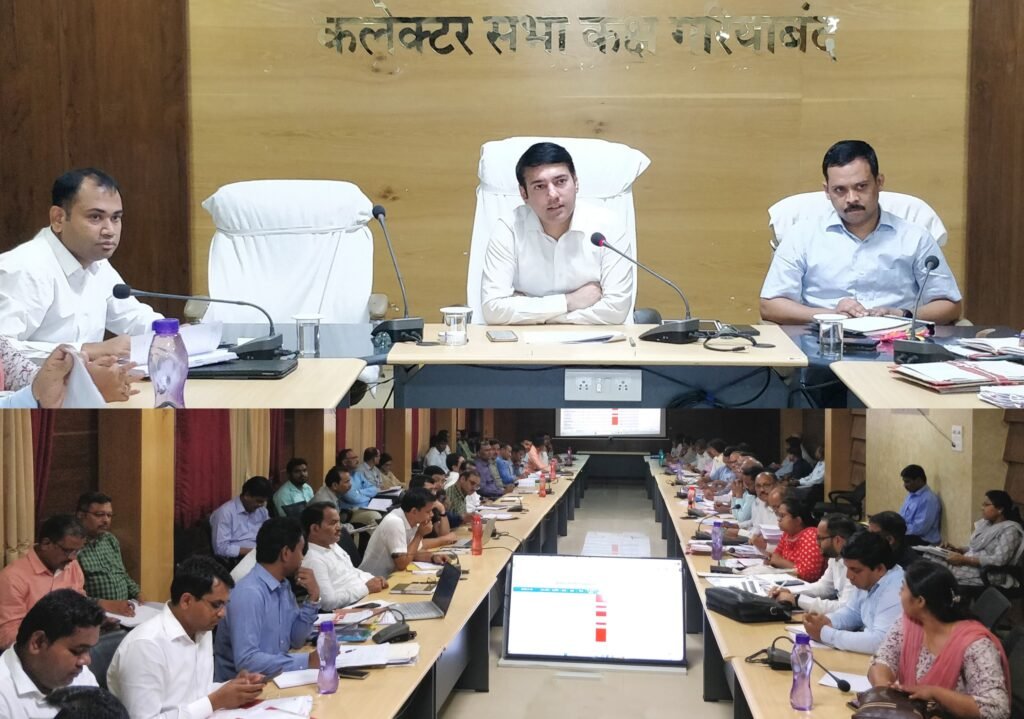 अस्पतालों में नहीं होनी चाहिए मातृत्व मृत्यु, सभी व्यवस्थाएं करें सुनिश्चित – कलेक्टर श्री छिकारा