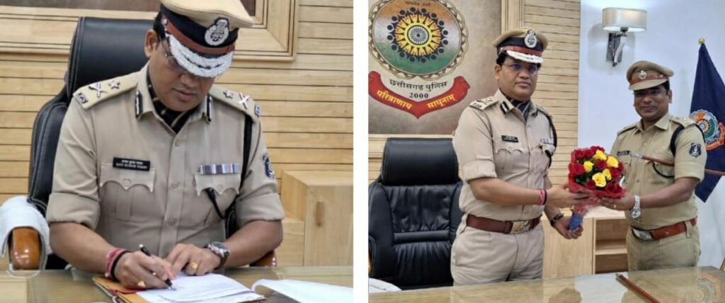 नवपदस्थ आईजी अजय यादव ने किया पदभार ग्रहण