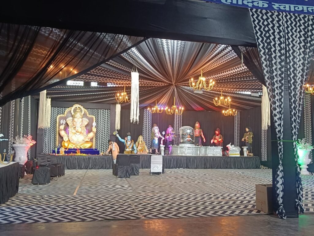 सरदार वल्लभ भाई पटेल डूमर तराई थोक बाजार स्थित गणेश पंडाल में आज होगा महा आरती का आयोजन :- राम मंधान