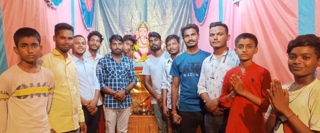 गांव-गांव में विराजे गणपति