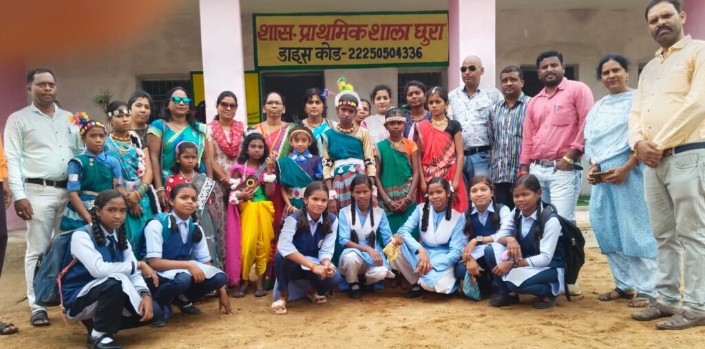 बेटी बचाओ बेटी पढ़ाओ थीम पर गर्ल्स ने दी सुपर प्रस्तुति