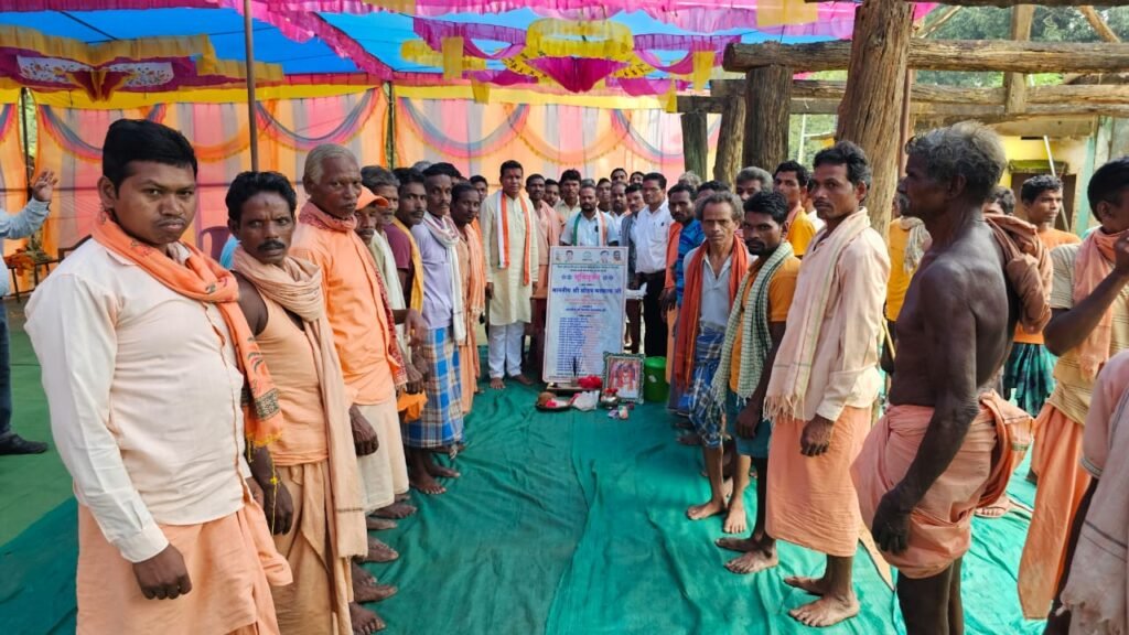 मंत्री मोहन मरकाम ने करोङो कि राशि से निर्मित निर्माण कार्यों का किया भूमिपूजन लोकार्पण