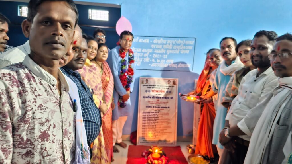 मरार समाज को 42 लाख रूपये क़े निर्माण कार्यों की सौगात मिलना सामाजिक जनों की एक बड़ी उपलब्धि, मंत्री मोहन मरकाम का आभार