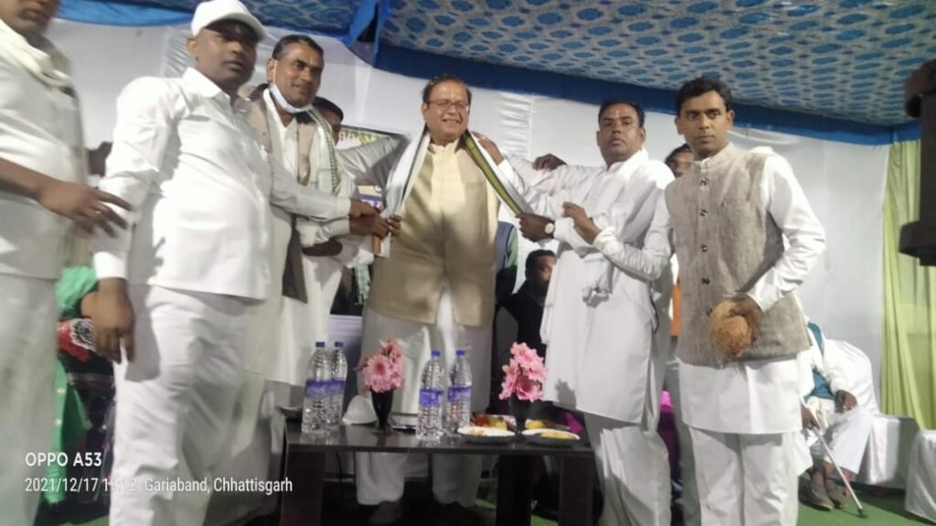 सामदायिक भवन भूमि पूजन पर खुशी:समाज ने जताया आभार