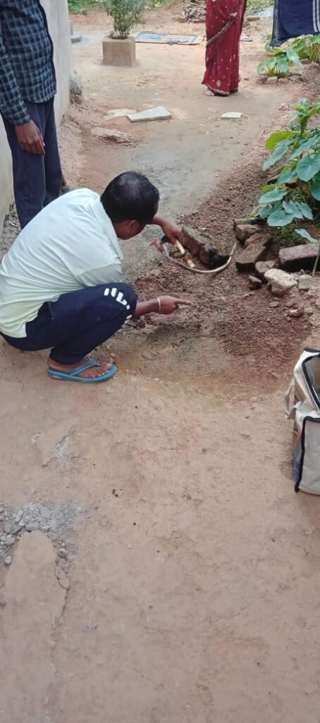 जलकर बकाया वाला का कनेक्शन काटा गया