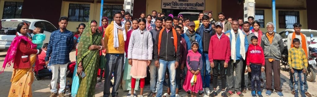 चिरायु कार्यक्रम अंतर्गत 26 चिन्हांकित बच्चों को ऑपरेशन के लिये भेजा गया रायपुर मेडिकल कॉलेज