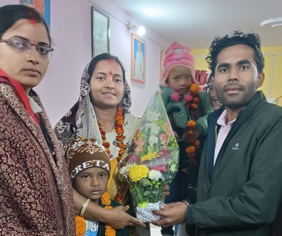 विधायक व मंत्री लक्ष्मी राजवाड़े के प्रथम आगमन पर  भाजपा कार्यकर्ताओं ने किया जोरदार स्वागत