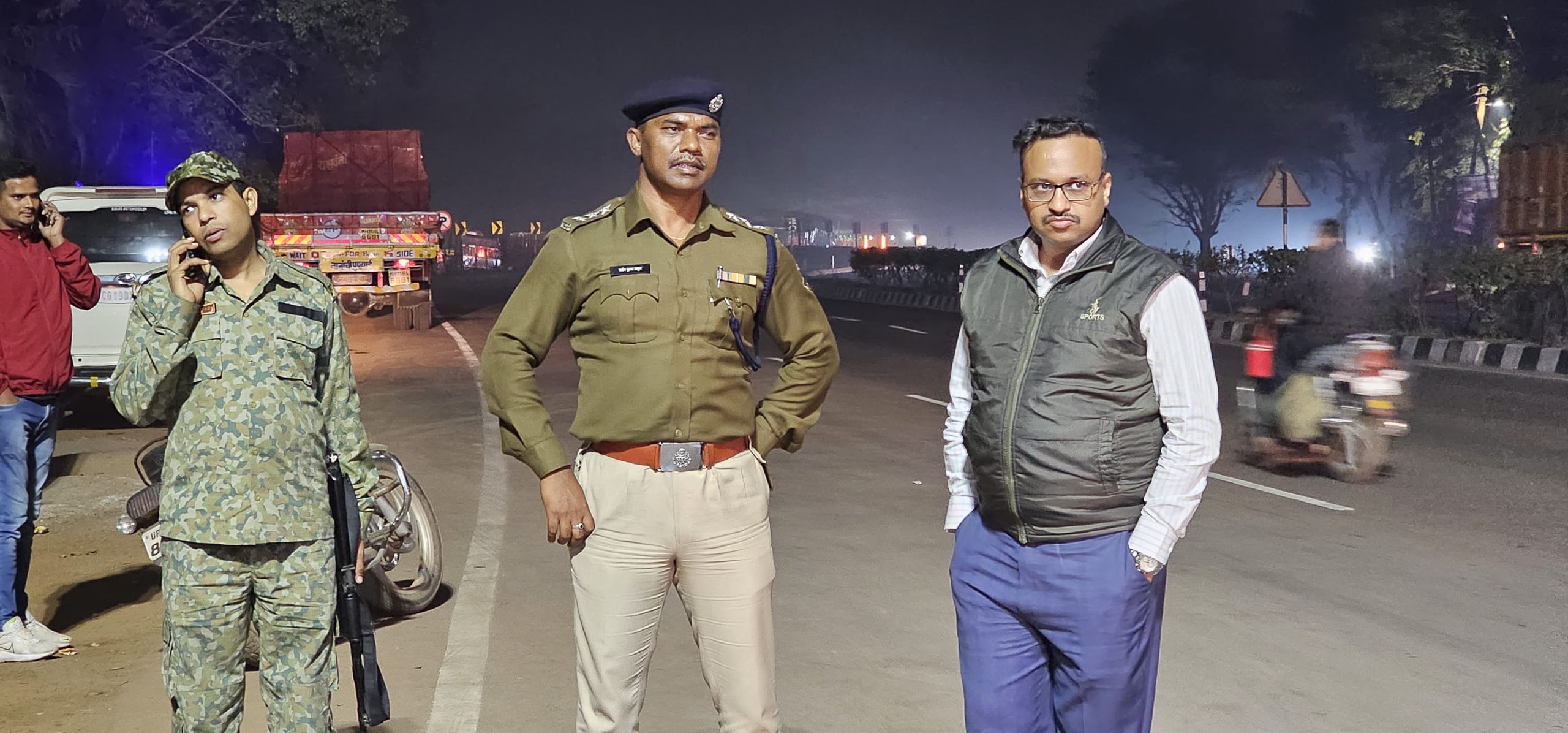 एसएसपी गर्ग ने लिया नाकेबंदी वाहन चेकिंग का जायजा
