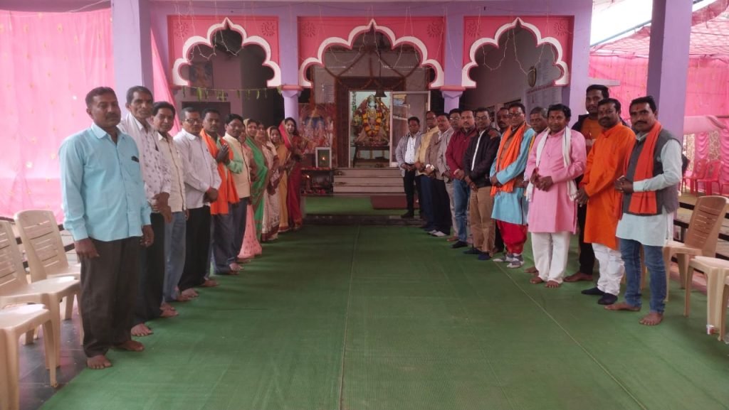 शाकम्भरी शक्तिपीठ लोहझर में श्रद्धालुओं का भारी भीड़