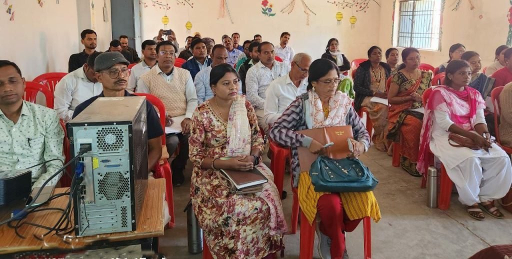 अंगना म शिक्षा 3.0 के तहत विकासखण्ड स्तरीय एक दिवसीय प्रशिक्षण संपन्न