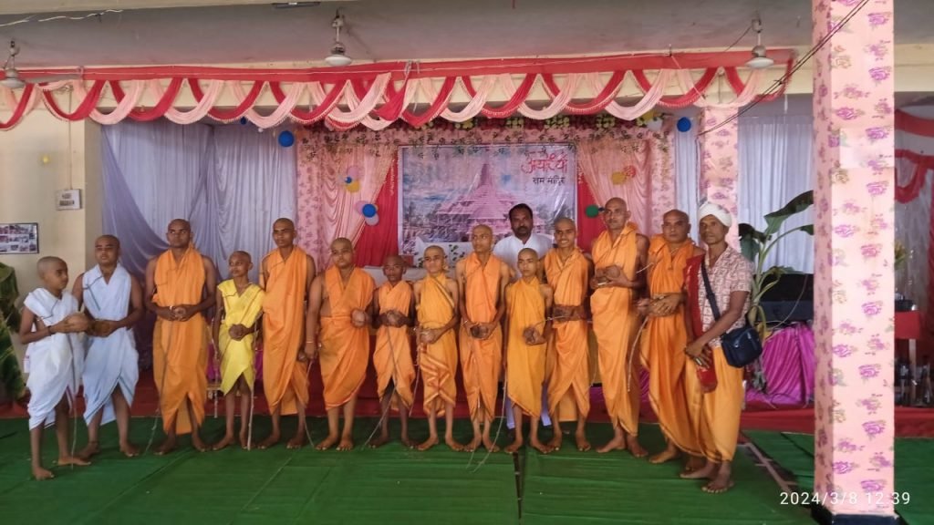 पूर्णाहुति के साथ नौ दिवसीय रामचरितमानस परायण महायज्ञ का समापन