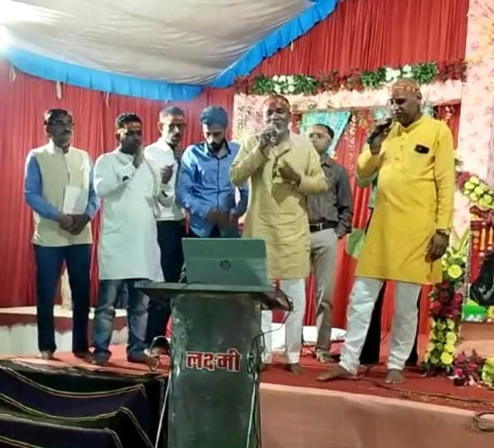 एक शाम माता शीतला के नाम में सुरसाधकों के भक्तिगीत से गूंजा पंडाल