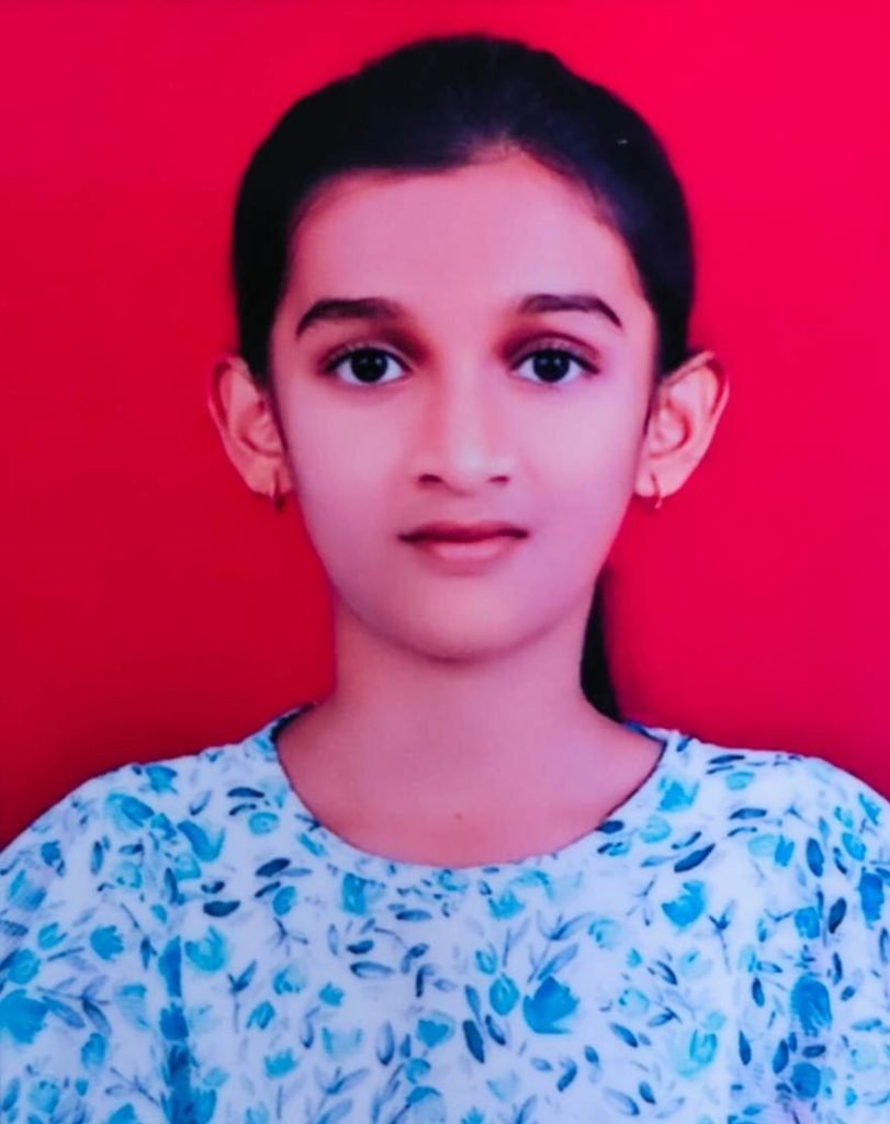 कु.अदीति साहू का नवोदय में चयन