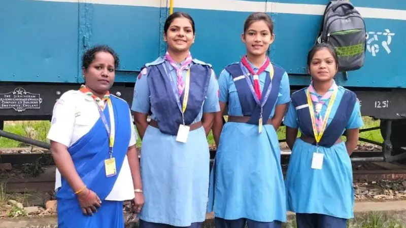 तीन रेंजर्स ने नेशनल यूथ मीट में किया छत्तीसगढ़ राज्य का प्रतिनिधित्व