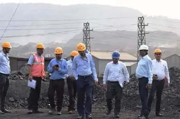 कोल मंत्रालय के संयुक्त सचिव ने लिया गेवरा एवं दीपका खदान का जायजा