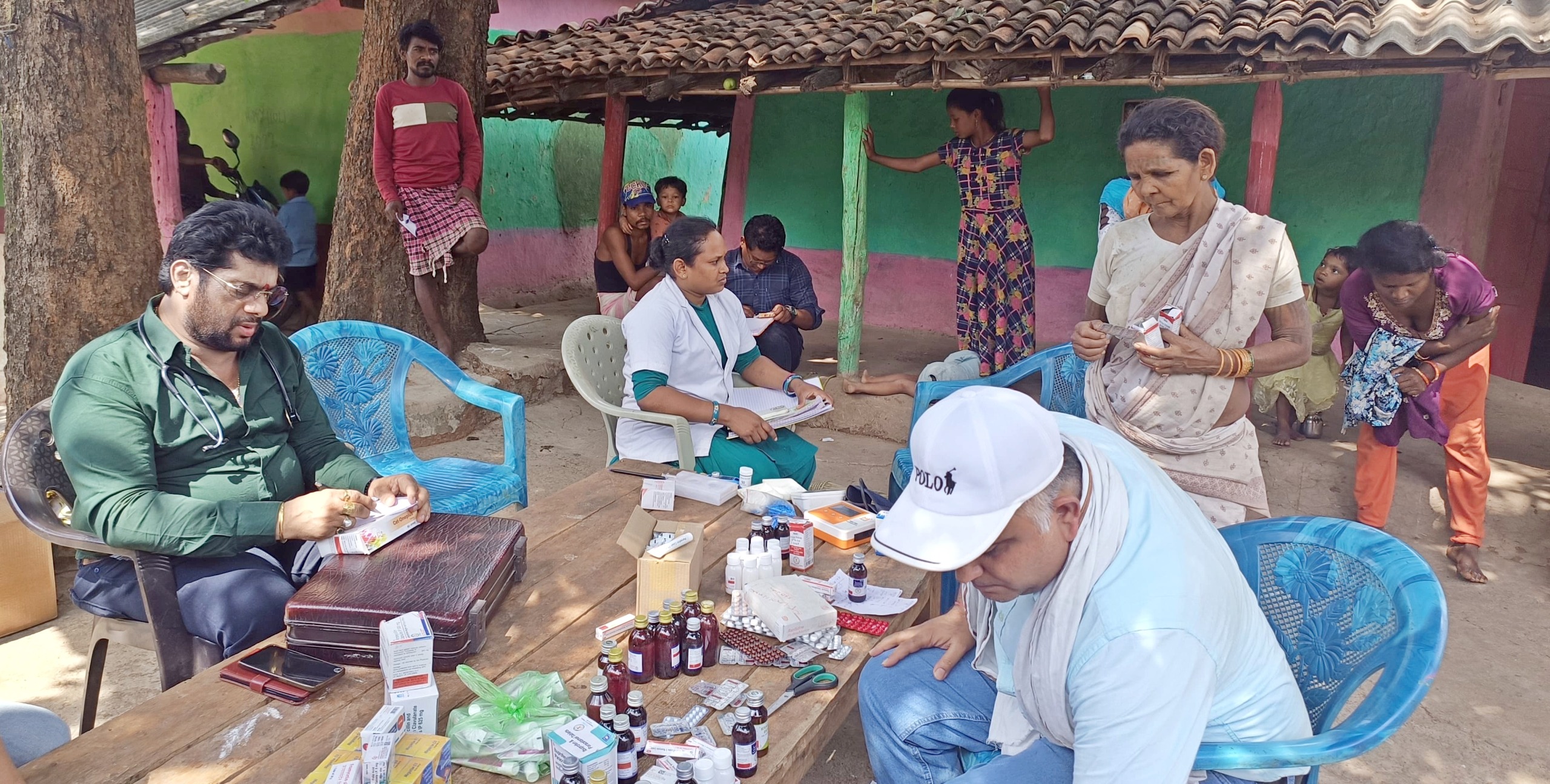 बैगा ग्राम बिरारपानी में क्षय व कुष्ठ उन्मूलन जनजागरण शिविर आयोजित