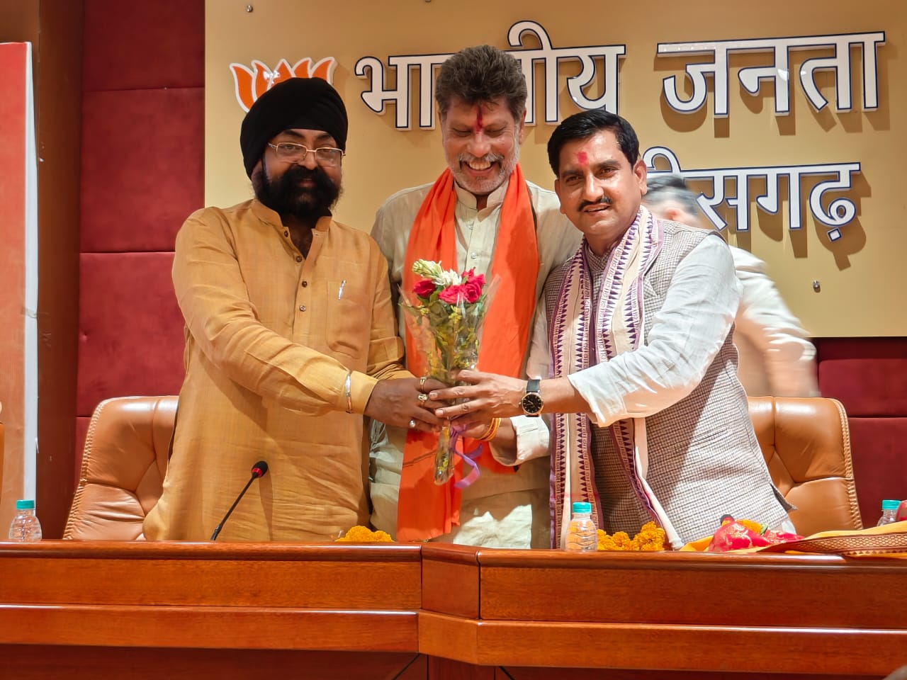केंद्रीय राज्य मंत्री बनने के बाद बिलासपुर सांसद तोखन साहू का छत्तीसगढ़ में प्रथम आगमन