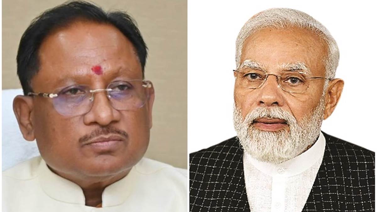 नरेन्द्र मोदी को लगातार तीसरी बार प्रधानमंत्री बनने पर मुख्यमंत्री विष्णु देव साय ने दी बधाई