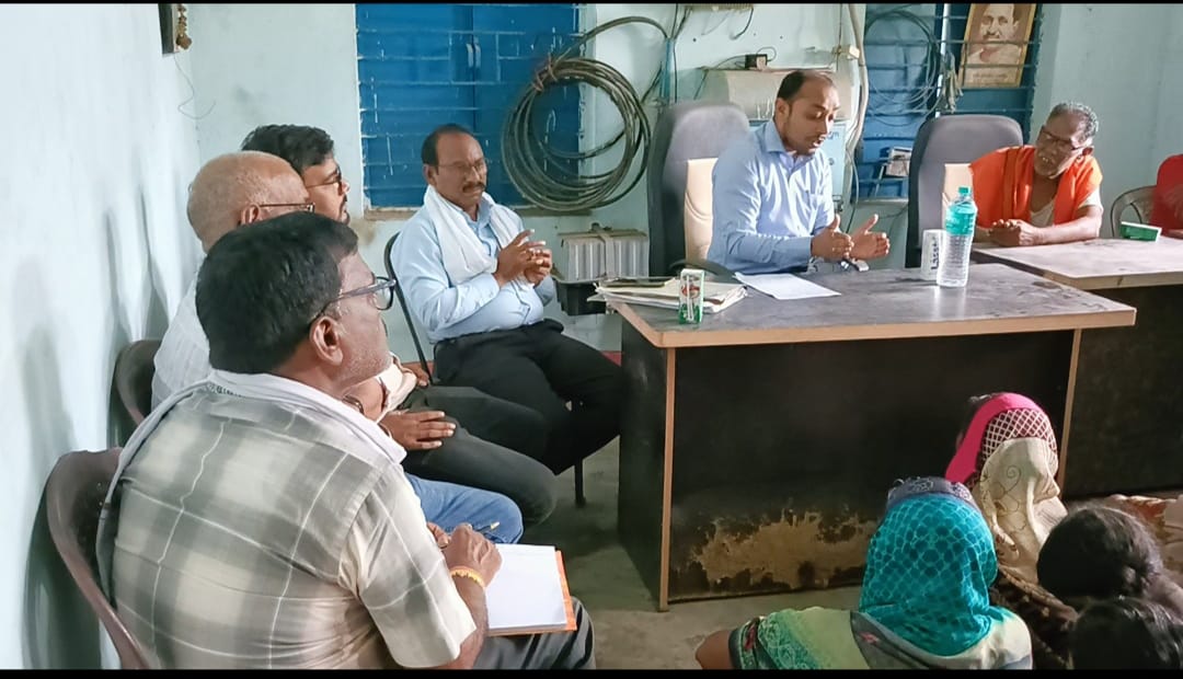 नायब तहसीलदार विकास जिंदल के अध्यक्षता में एसईसीएल बरौद – बिजरी के प्रभावितों की बैठक हुई संपन्न