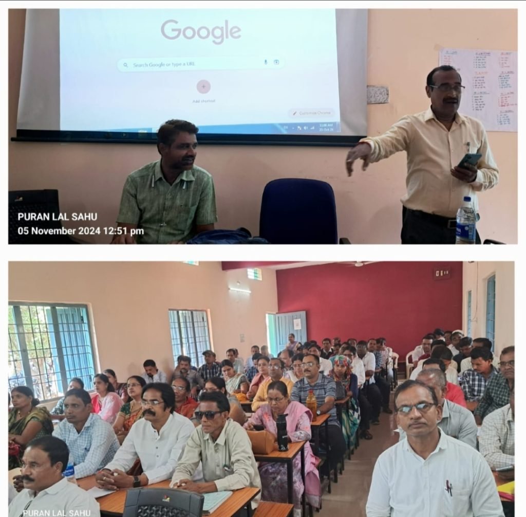 बी ई ओ ने प्राचार्य एवं प्रधान पाठकों की बैठक ली