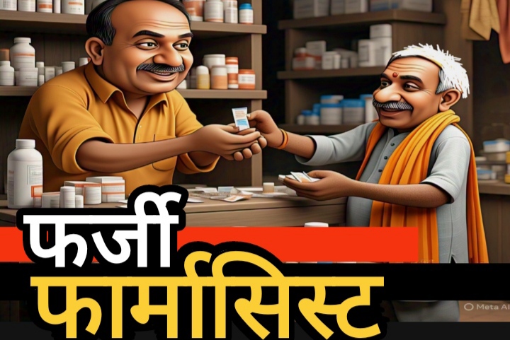 फर्जी फार्मासिस्ट के भरोसे चल रहे मेडिकल स्टोर्स : स्वास्थ्य सुरक्षा पर मंडरा रहा गंभीर खतरा