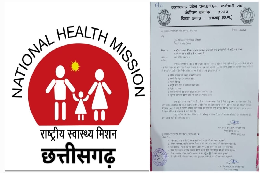 NHM कर्मियों की वेतन त्रासदी पर रायगढ़ से फूटा आक्रोश : शासन का मौन अब शर्मनाक है…!