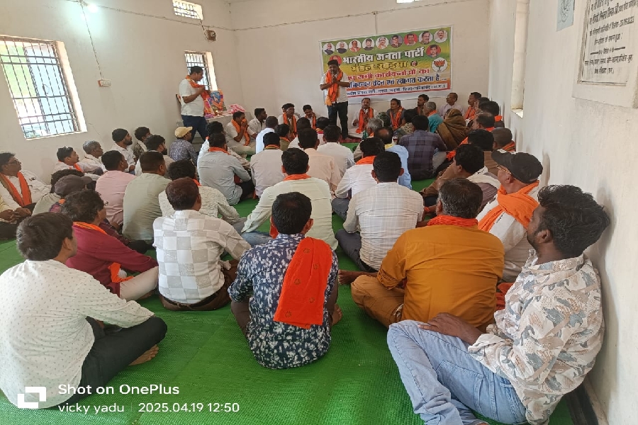 भाजपा : खड़मा मंडल का प्रथम सक्रिय कार्यकर्ताओं का बैठक सम्पन्न