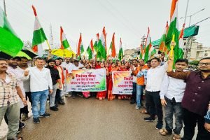 तिरंगा यात्रा गरियाबंद