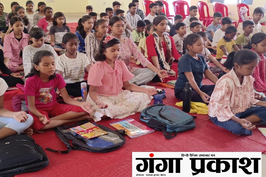 CGNEWS:नगरी समर कैंप 2025 में बच्चों ने सीखी जीवन विद्या, इंग्लिश और गणितीय जादू
