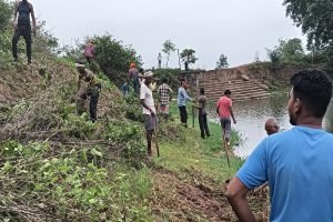 निस्तारी तालाब श्रमदान