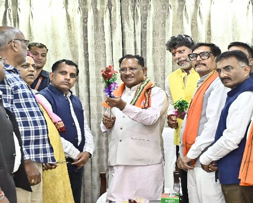 गोंचा महापर्व में शामिल होंगे CM विष्णुदेव साय, बस्तरवासियों ने दिया पारंपरिक आमंत्रण