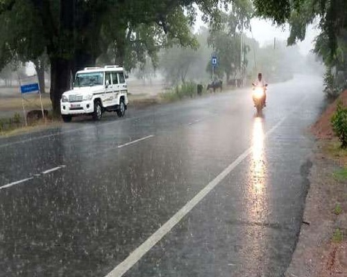 छत्तीसगढ़ में सक्रिय हुआ मानसून, आज कई जिलों में भारी बारिश की चेतावनी