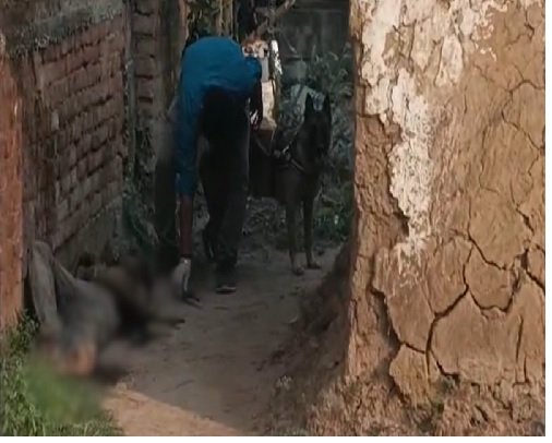 अधेड़ की चाकू मारकर हत्या, इलाके में फैली सनसनी, मौके पर पहुंची एफएसएल और डॉग स्क्वायड टीम