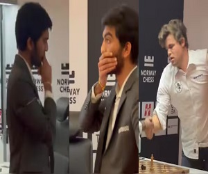 Norway Chess 2025: गुकेश से हारने के बाद झल्ला उठा वर्ल्ड नम्बर खिलाड़ी मैग्नस कार्लसन