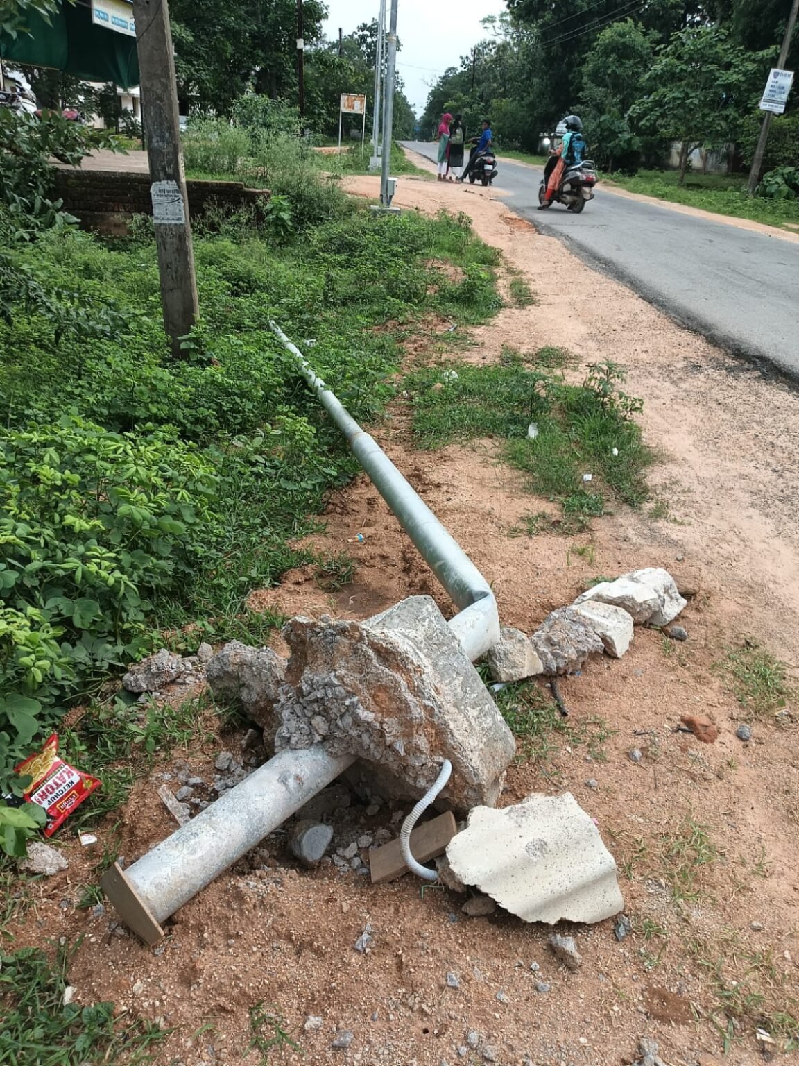 छुरा नगर पंचायत स्ट्रीट लाइट