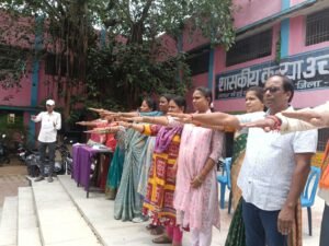 स्वच्छता शपथ छुरा