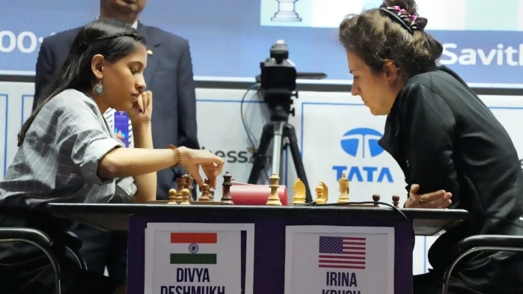 वर्ल्ड महिला शतरंज कप के सेमीफाइनल में पहुंची दिव्या देशमुख, हरिका को टाईब्रेक में 2-0 से हराया